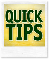quick tips