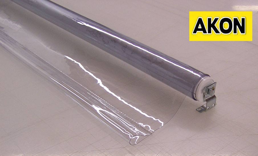 A see-through roll up guard that was applied for a piece of equipment which required a clear line of sight into the machine. This allowed the workers to ensure there were no defects in the product that was being produced.