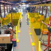 portable welding cell dividers