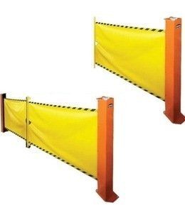 Industrial Retractable Barrier - SB-3000 - Akon - Skirting and Bellows