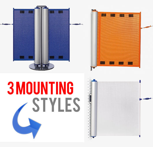 Retractable Barrier Fence SB4000