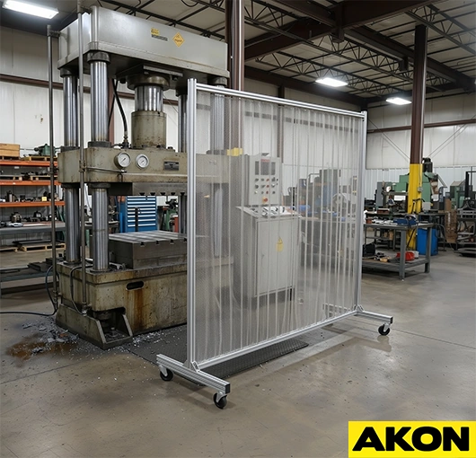 Portable Safety Steel Mesh Screens - Image 3