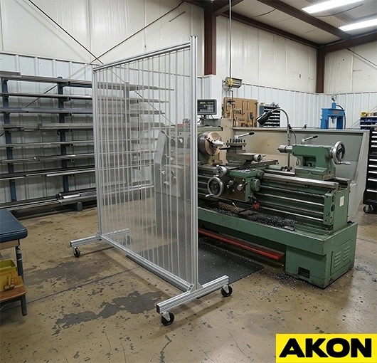 Portable Safety Steel Mesh Screens - Image 5