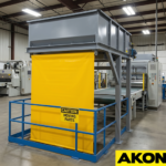 Industrial safety roller shade