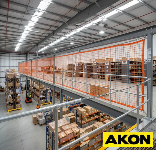 Open Sided Platform Mezzanine Safety Barriers: OSHA-Compliant Fall and Falling-Object ...